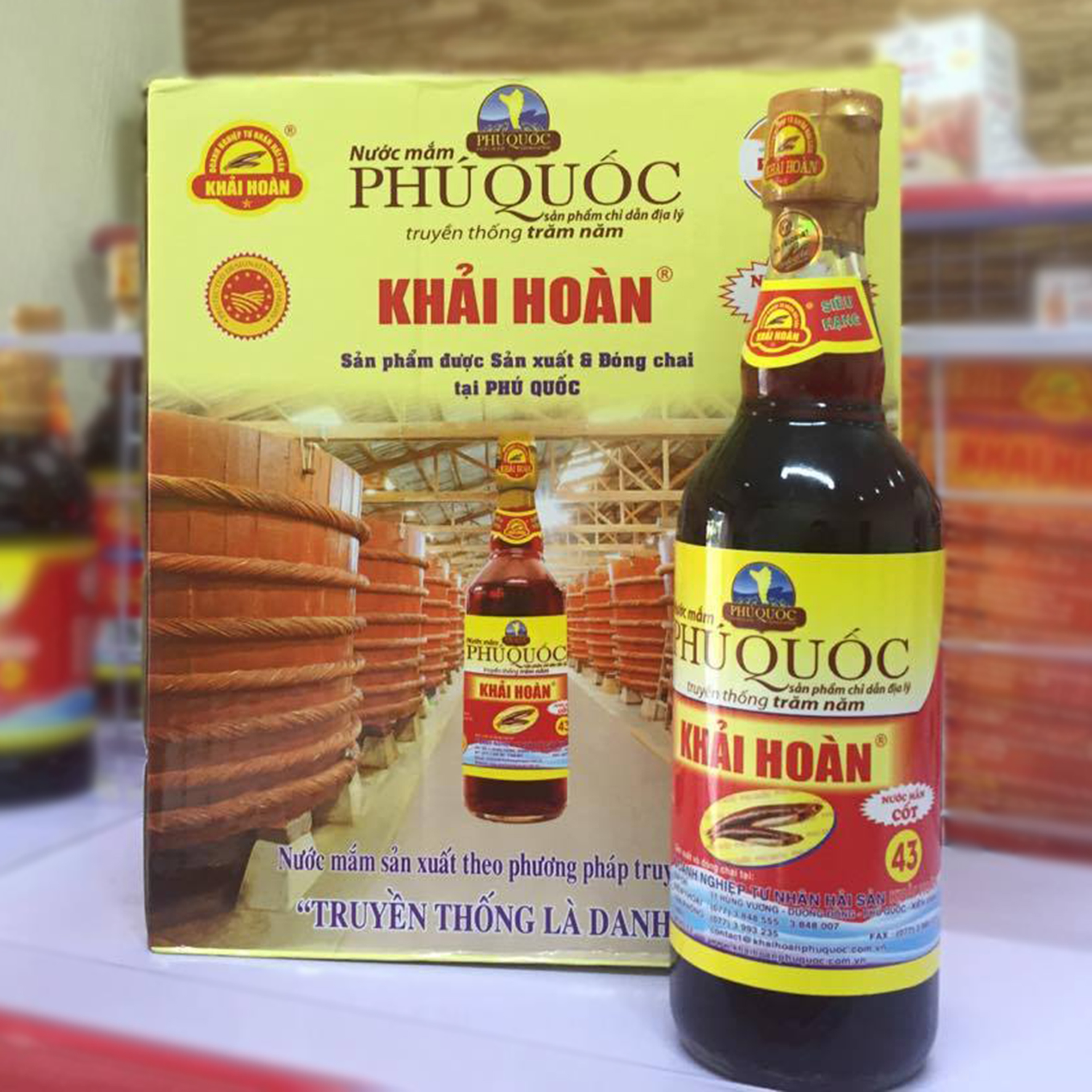 Nước mằm Phú Quốc tại Sài Gòn Nước mằm Phú Quốc tại Sài Gòn