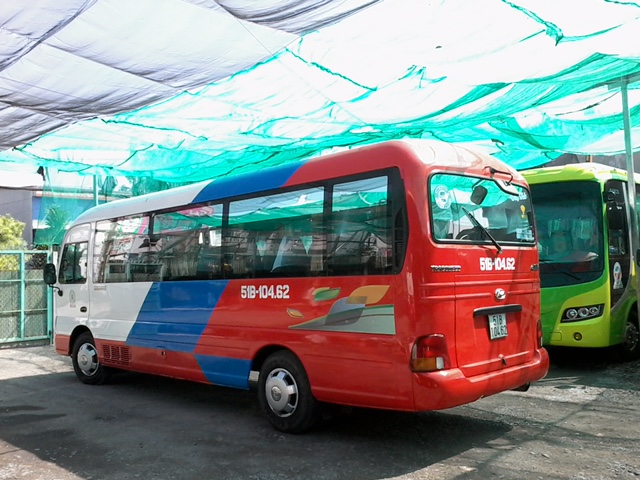 Xe county đi Lào chất lượng