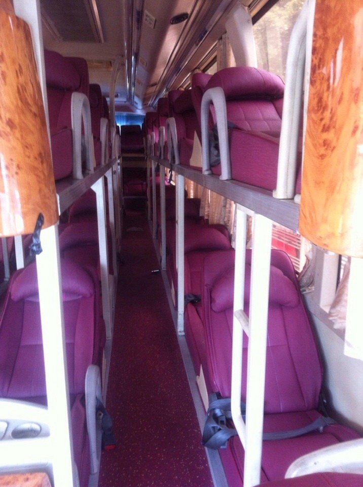 Bên trong xe giường nằm 44 giường